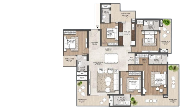 4.5 BHK