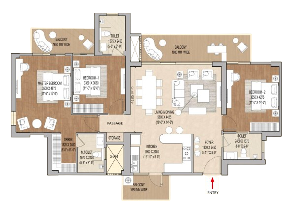 3 BHK